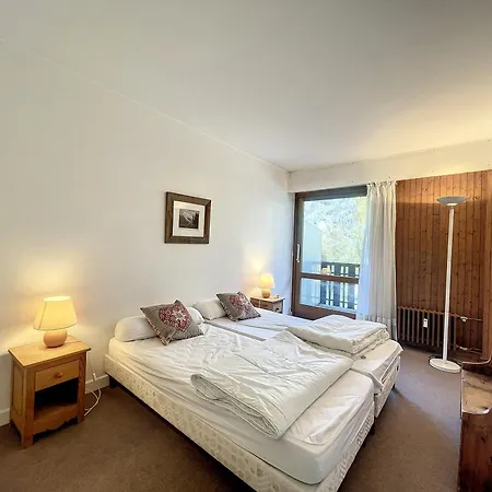 T2 Spacieux 45m² Pour 4 Pers, Centre Chamonix, Parking Inclus - Fr-1-507-27 דירה *