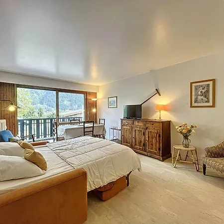 T2 Spacieux 45m² Pour 4 Pers, Centre Chamonix, Parking Inclus - Fr-1-507-27 דירה